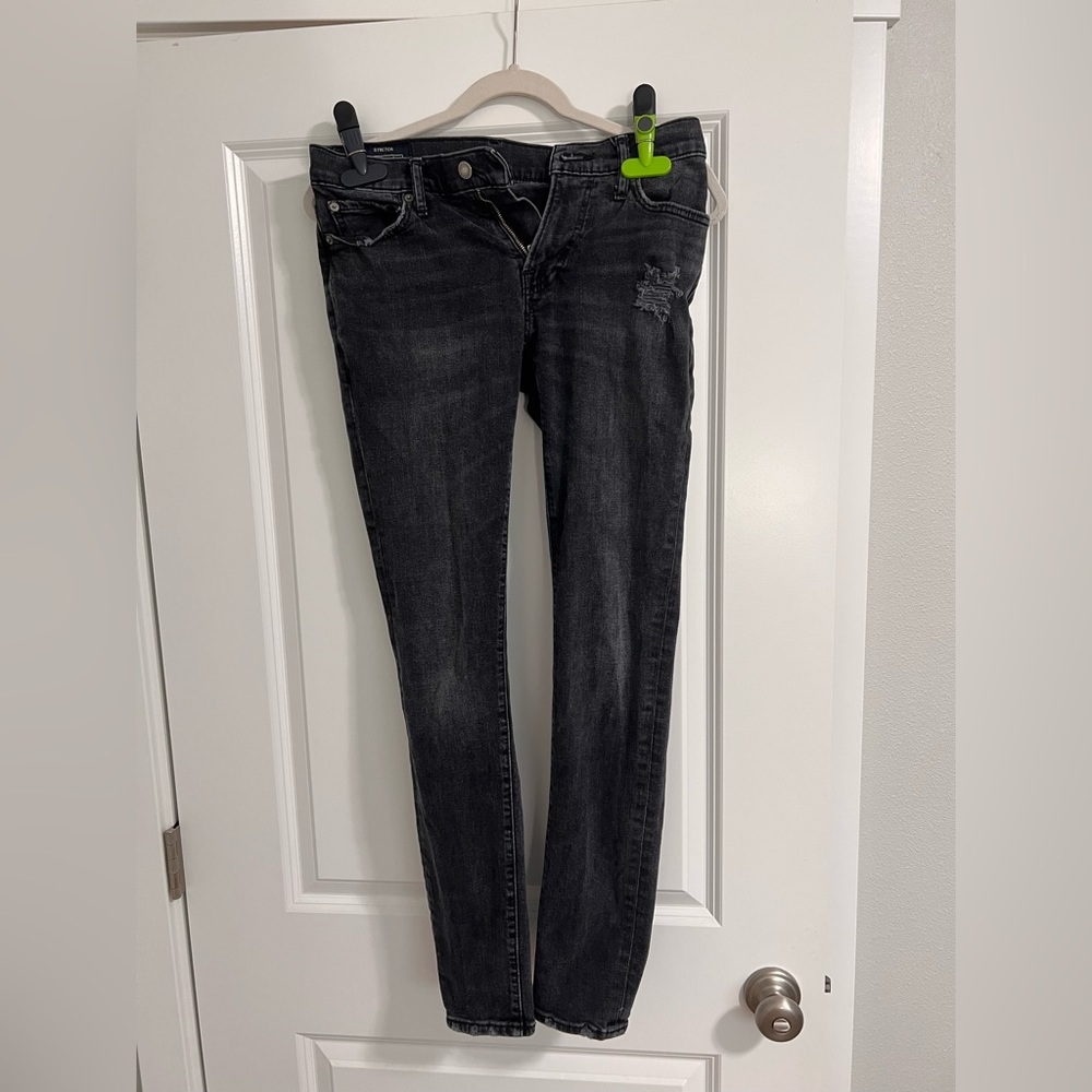 Abercrombie and Fitch black men’s jeans. Size. 30Wx32L